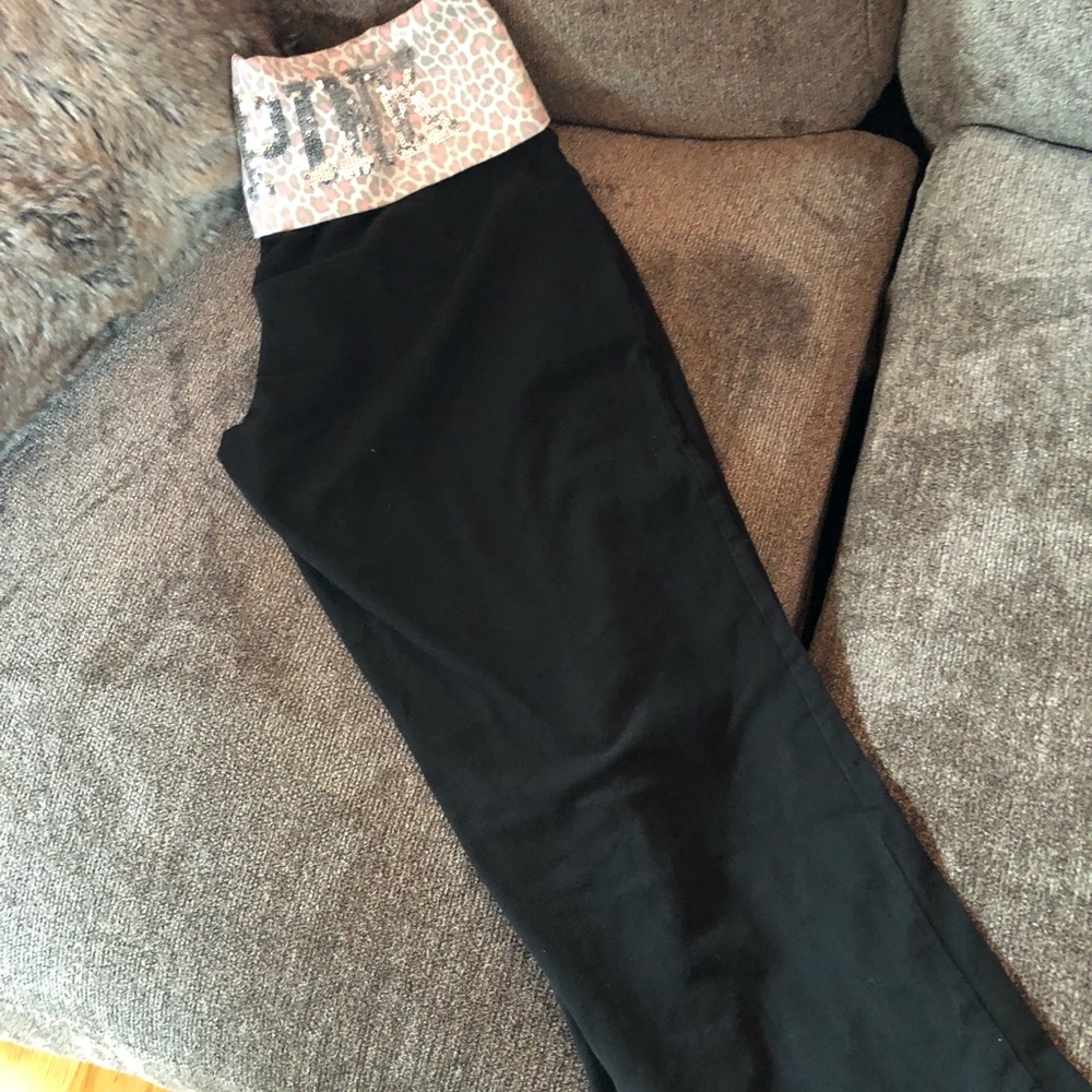 Victoria Secret PINK Bling Capri L